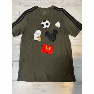 アディダス(adidas)のadidasコラボミッキーマウスカットソーsize M(Tシャツ/カットソー(半袖/袖なし))