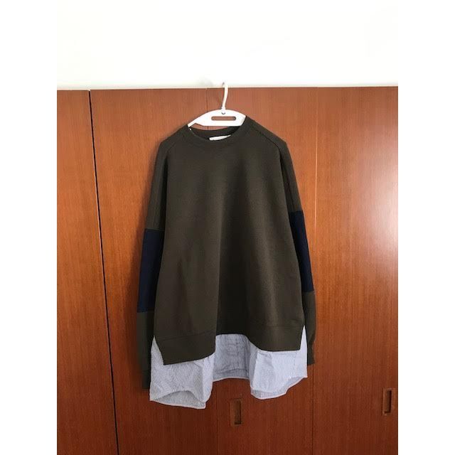 nagonstans ライトダンボール ドッキング pullover スウェット