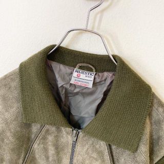 Euro Vintage レザー ニット ジャケット 古着 ヴィンテージの通販 by