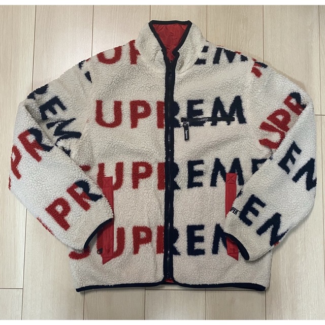 Supreme reversible logo fleece シュプリーム