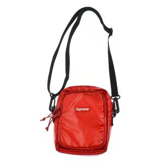 シュプリーム(Supreme)のSUPREME シュプリーム 17AW Shoulder Bag ミニボックスロゴナイロンショルダーバッグ レッド(ショルダーバッグ)