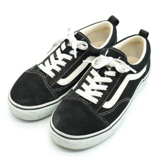 ヴァンズ(VANS)のバンズ スニーカー オールドスクール OLD SKOOL V36CK PLAT シューズ シンプル 黒 レディース キッズ 男の子用 23cmサイズ ブラック VANS(スニーカー)