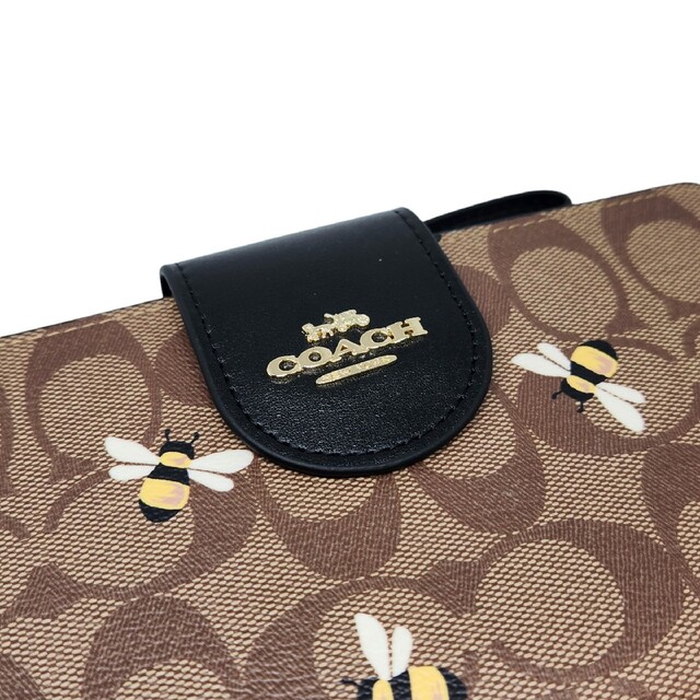 COACH(コーチ)のコーチ　C8676　ビープリント　シグネチャー　テックフォン　ウォレット レディースのファッション小物(財布)の商品写真