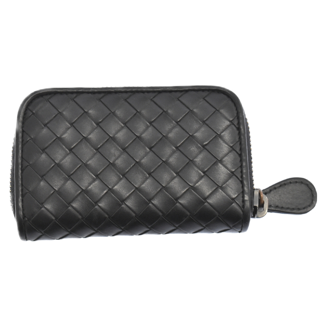 BOTTEGA VENETA ボッテガヴェネタ イントレチャート ラウンドジップウォレット コインケース B0227989C ブラック