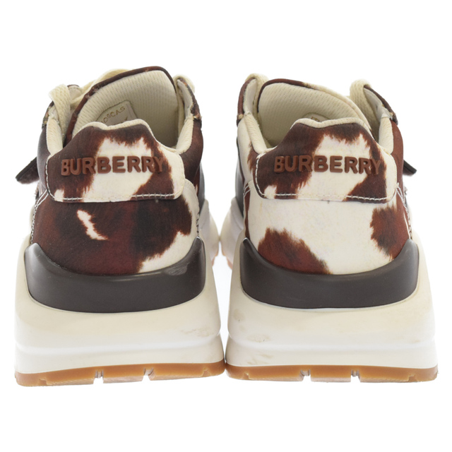 BURBERRY バーバリー RAMSEY LOW TOP SNEAKERS カウプリントロートップ