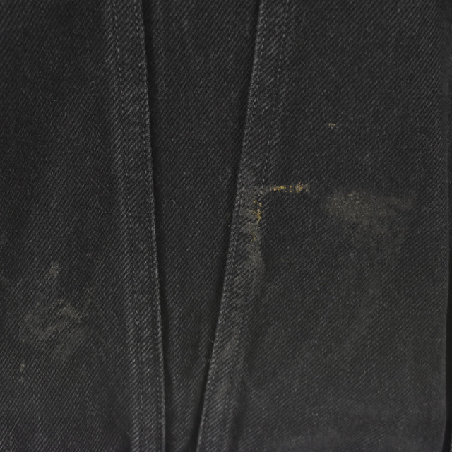 BASSCOUTUR NIUKU ニウク ジップデザインデニム再構築ジャケット ブラック メンズのジャケット/アウター(Gジャン/デニムジャケット)の商品写真