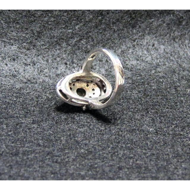 90's・SILVER・6号 アンティーク調 ブラックオニキス& レディースのアクセサリー(リング(指輪))の商品写真