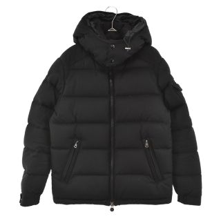 モンクレール(MONCLER)のMONCLER モンクレール 21AW MONTGENEVRE GIUBBOTTO G20911A53700 54272モンジュネーブル ウール フード ダウンジャケット ブラック(ダウンジャケット)