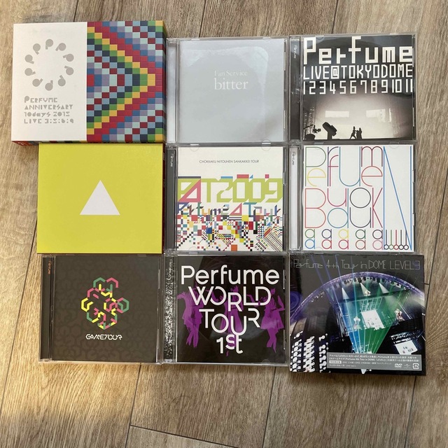 《バラ売り可》perfume ライブDVD/Blu-rayまとめ売り