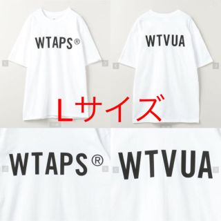 ダブルタップス(W)taps)の白 white wtaps Tシャツ WTVUA Lサイズ(Tシャツ/カットソー(半袖/袖なし))