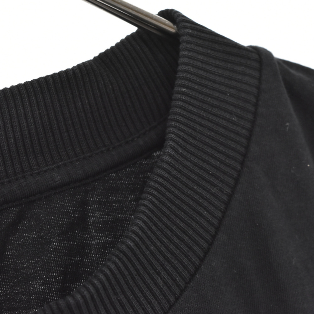 MARCELO BURLON マルセロバーロン ロゴ刺繍半袖Tシャツ CMAA018F21JER008 ブラック