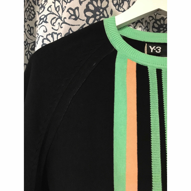 新品 Y-3 ニットSサイズ プルオーバー ブラック 当店在庫してます