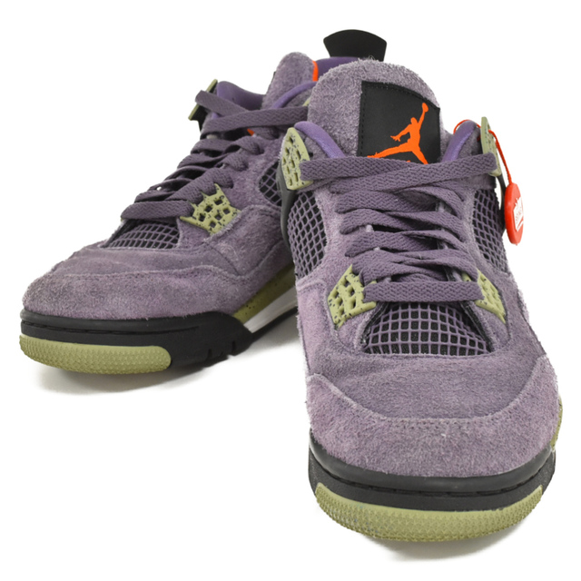 NIKE ナイキ WMNS AIR JORDAN 4 RETRO CANYON PURPLE ウィメンズ エア ジョーダン 4 レトロ スニーカー パープルAQ9129-500 US10.5/27.5cm