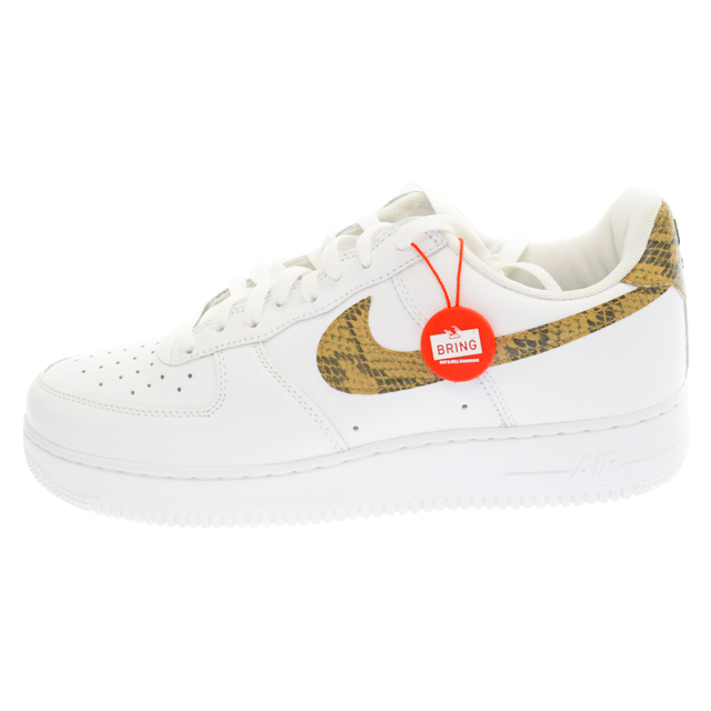 NIKE ナイキ AIR FORCE LOW RETRO PRM QS AO1635-100 ナイキ エアフォース スネーク 蛇 ローカットスニーカー US11 ホワイト 短納期 67.0%OFF