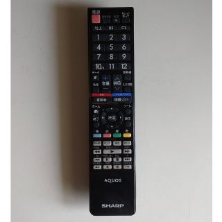 アクオス(AQUOS)の中古　シャープ AQUOS テレビリモコン　GB162SA(その他)