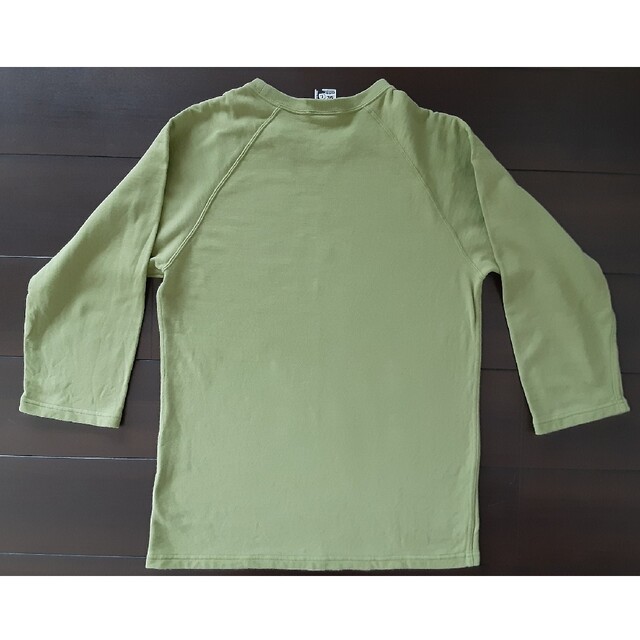CHUMS(チャムス)のCHUMS(チャムス)カットソー(七分袖)グリーン メンズＬサイズ　スウェット メンズのトップス(Tシャツ/カットソー(七分/長袖))の商品写真