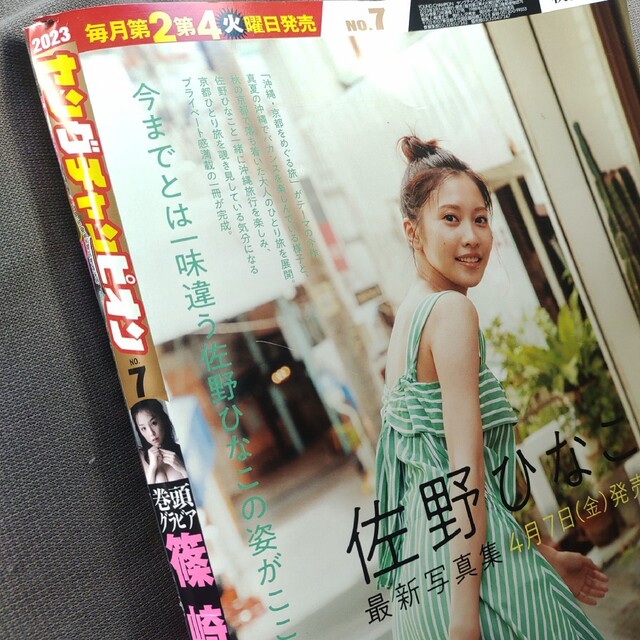 秋田書店 - 篠崎愛 ヤングチャンピオン 7号 付録応募券無の通販 by