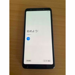 ギャラクシー(Galaxy)のGALAXY A7 Black 64GB SIMフリー(スマートフォン本体)