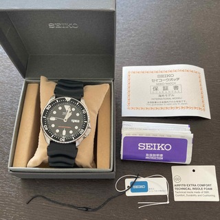 セイコー(SEIKO)のSEIKOダイバーズ　ブラックボーイ　海外モデル (腕時計(アナログ))