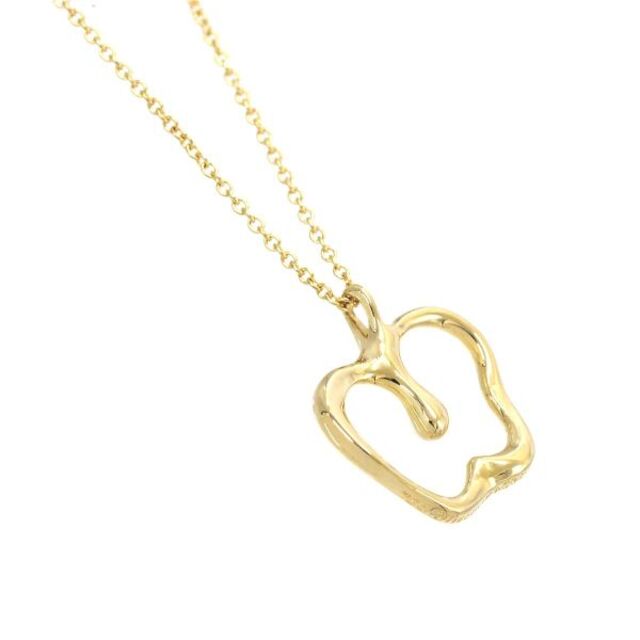 ティファニー TIFFANY&Co. アップル ネックレス 41cm K18 YG イエローゴールド 750 リンゴ VLP 90181645 ティファニー TIFFANY&Co. アップル ネックレス 41cm K18 YG イエローゴールド 750 リンゴ VLP 90181645