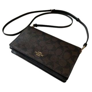 コーチ(COACH)のCOACH コーチ ショルダーバッグ レディース ブラウン系 コンパクト(ショルダーバッグ)