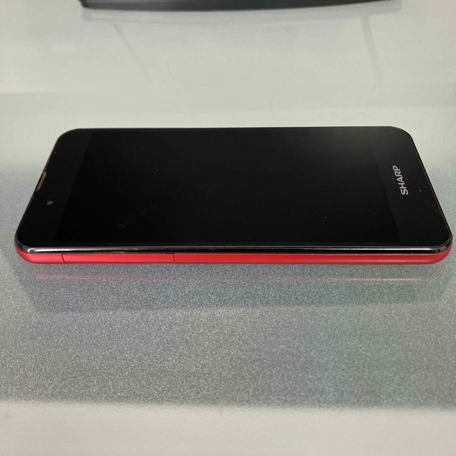 AQUOS SH-M04 SHARP SIMフリー  RED 6