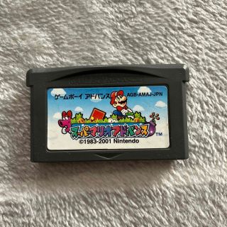 ニンテンドウ(任天堂)のスーパーマリオアドバンス　カセットのみ　GBA(携帯用ゲームソフト)