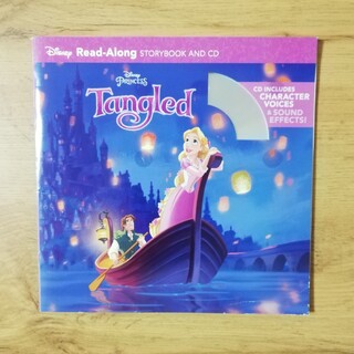 ディズニー(Disney)のTANGLED:READ-ALONG STORYBOOK(P W/CD)(洋書)