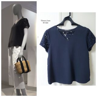 Theory luxe - 美品☆近年モデル☆セオリーリュクス レース ブラウス ...