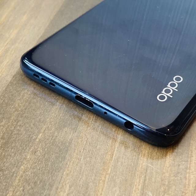 ANDROID(アンドロイド)のSoftBank OPPO Reno5A ブラック 本体のみ スマホ/家電/カメラのスマートフォン/携帯電話(スマートフォン本体)の商品写真