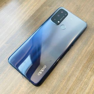 アンドロイド(ANDROID)のSoftBank OPPO Reno5A ブラック 本体のみ(スマートフォン本体)