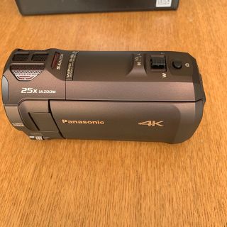 パナソニック(Panasonic)のデスペラード山田様専用4Kビデオカメラ ブラウン HC-VX992MS-T(ビデオカメラ)