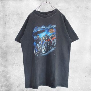 ハーレーダビッドソン(Harley Davidson)のHARLEY DAVIDSON ハーレーダビッドソン Tシャツ 古着 半袖 L(Tシャツ/カットソー(半袖/袖なし))