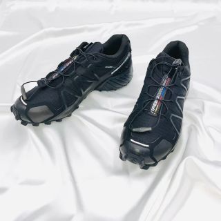 サロモン(SALOMON)のsalomon speedcross4 サロモン　スピードクロス　XT6 黒(スニーカー)