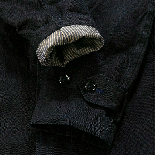 45R(フォーティファイブアール)の高密度ギャバの908ステンカラーコート レディースのジャケット/アウター(ロングコート)の商品写真