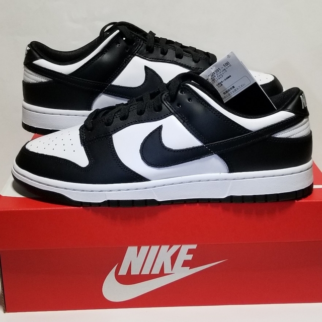 NIKE(ナイキ)のNIKE DUNK LOW RETRO 30cm  White / Black メンズの靴/シューズ(スニーカー)の商品写真