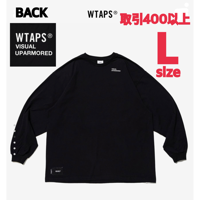 WTAPS 2023SS VISUAL UPARMORED LS BLACK Lトップス