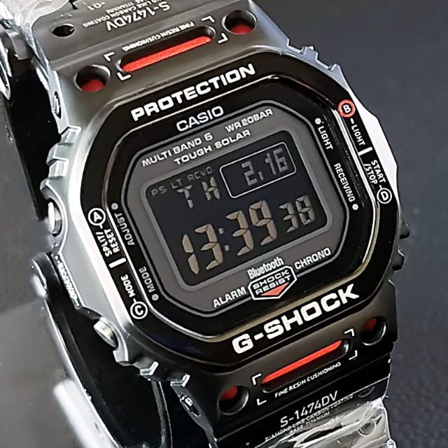 G-SHOCK Gw-b5600hr-1jr電波ソーラー