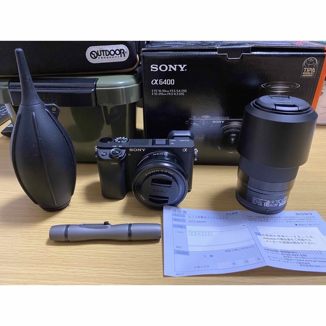 SONY α6400ダブルズームレンズキット 1