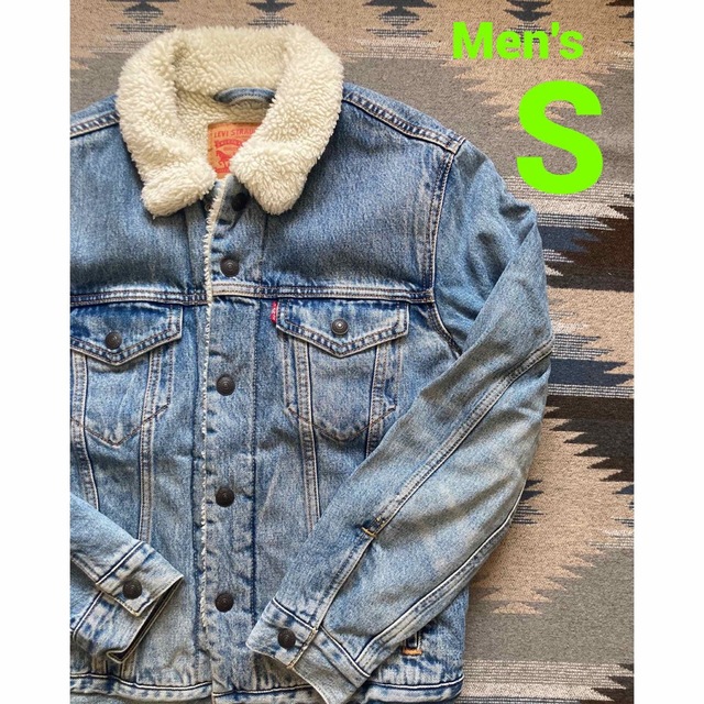 Levi's✨リーバイス ボアデニムジャケット S | sashopping.com.br