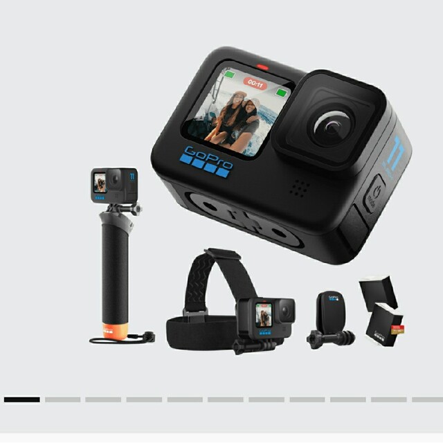 GoPro(ゴープロ)の新品　gopro HERO11 Black + アクセサリーセット スマホ/家電/カメラのカメラ(その他)の商品写真