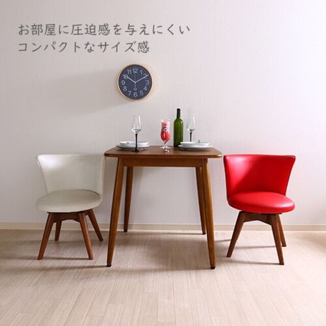 全国総量無料で FJ DCST ダイニングチェア 6脚 ブラウン*ベージュ