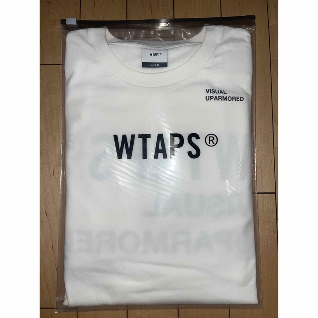 W)taps(ダブルタップス)のWTAPS 23SS VISUAL UPARMORED LS WHITE XL メンズのトップス(Tシャツ/カットソー(七分/長袖))の商品写真