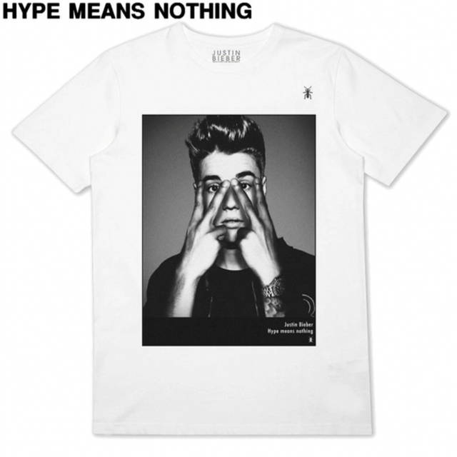 ジャスティンビーバー HYPE MEANS NOTHING Tシャツ