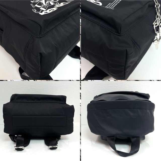 KENZO(ケンゾー)のKENZO Kanji Rat Backpack ブラック メンズのバッグ(バッグパック/リュック)の商品写真