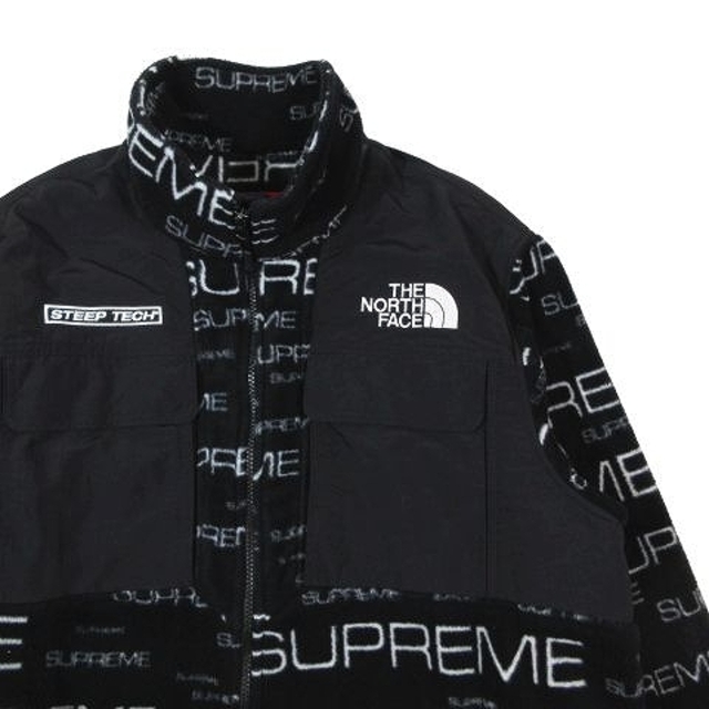 Supreme The North Face Fleece Jacket 黒 L