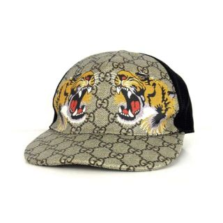 グッチ(Gucci)のグッチGUCCI■Tigers Print GG Supremeキャップ(キャップ)