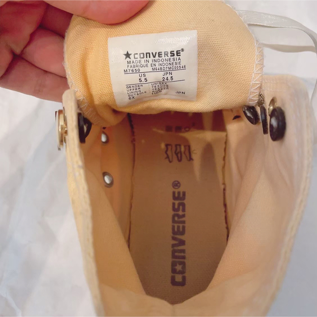 CONVERSE(コンバース)の【CONVERSE】イーザッカマニア　リメイクコンバース【レア】 レディースの靴/シューズ(スニーカー)の商品写真