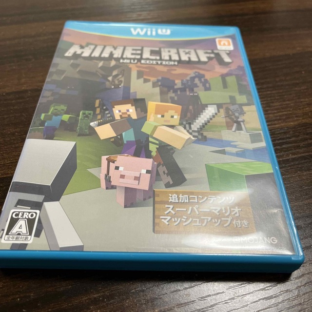 Wii U(ウィーユー)のMinecraft： Wii U Edition Wii U エンタメ/ホビーのゲームソフト/ゲーム機本体(家庭用ゲームソフト)の商品写真