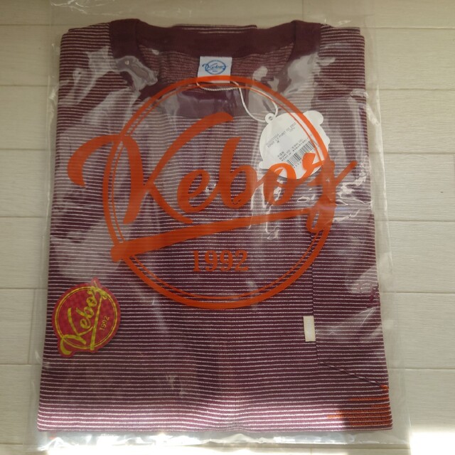 に値下げ! KEboz(ケボズ) BORDER S/S POCKET TEE メンズ